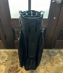 NEW WITH TAGS CALLAWAY ORG 14 CART BAG - BLACK *