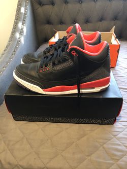 Jordan 3 crimson