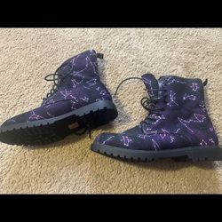 Constellation Purple Boots