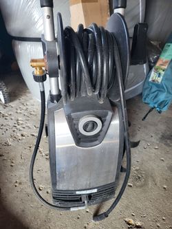Electric Pressure Washer with Hose Reel