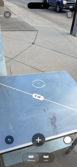 Stainless steel table