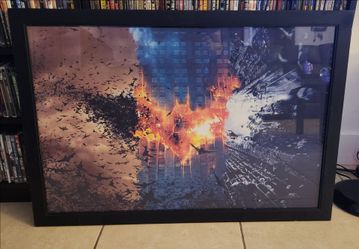 The Dark Knight Trilogy Framed Poster