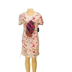 On Fire Sz L Women T-shirt Dress