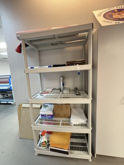 Business Moving Sale -Storage Interlocking Shelves 