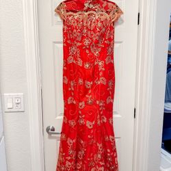 Qi Pao Chinese Wedding Dress (B)