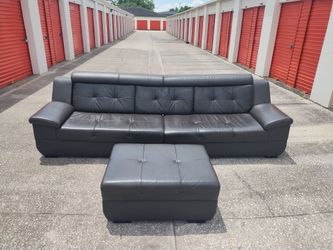 🚨 Leather sofa 🚨