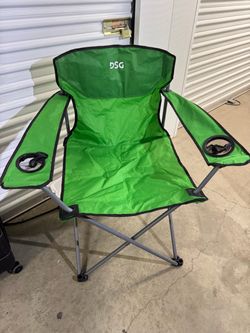 DSG Folding Camp Chair with Cup Holders