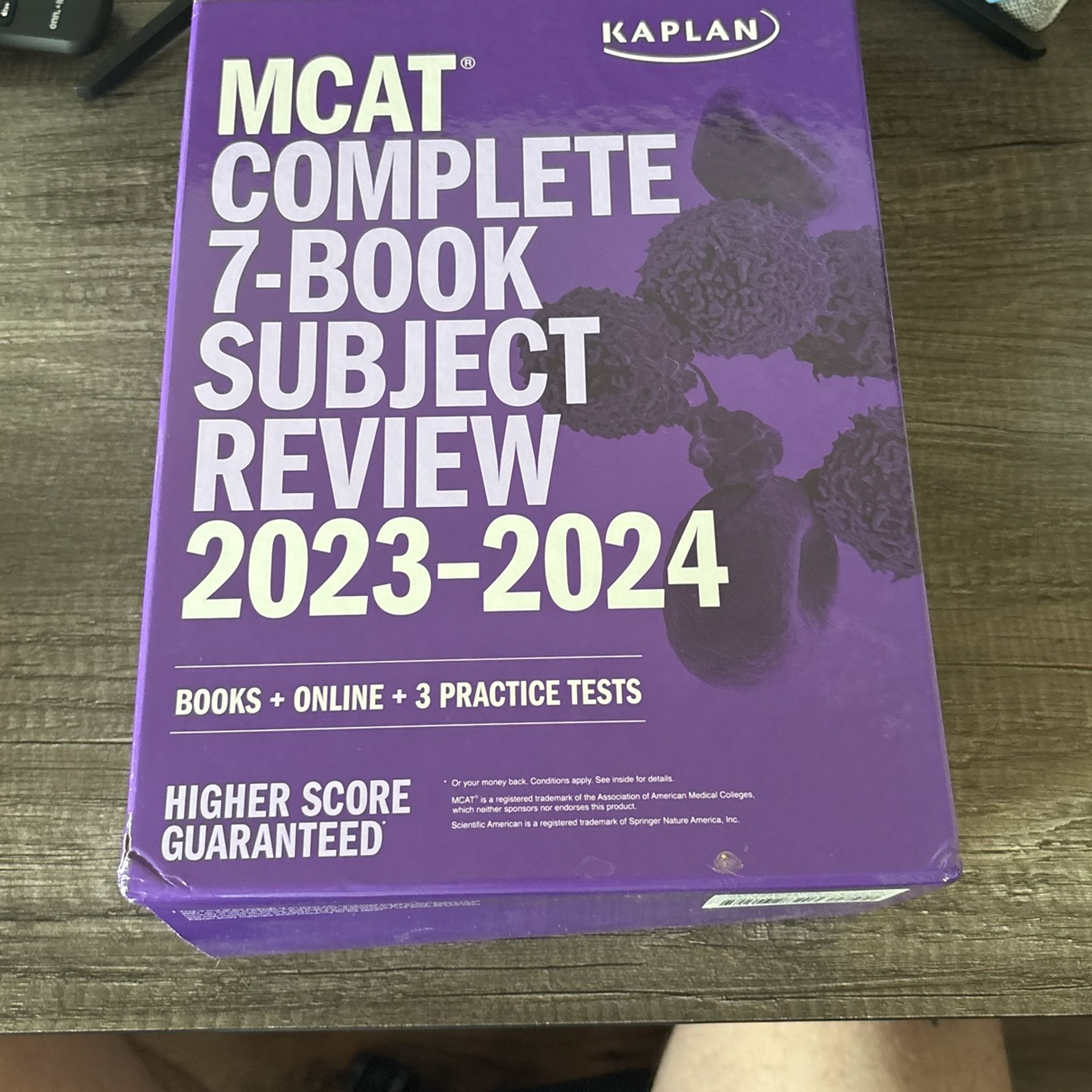MCAT Study Books