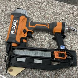 RIDGID Pneumatic 16-Gauge 2-1/2 in. Straight Finish Nailer 