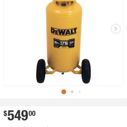 DEWALT 26 Gal. 175 PSI Ultra Quiet Portable Electric Air Compressor