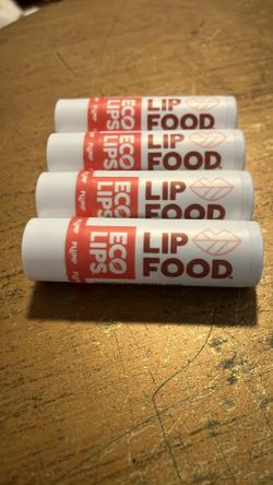Unopened Lot of 4 organic  lip balm
