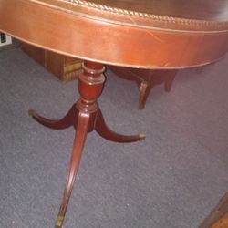 ANTIQUE Drum Table.
