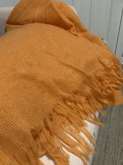 Little orange light blanket .