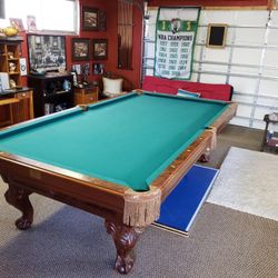 Professional Size Custom Made Pool Table 