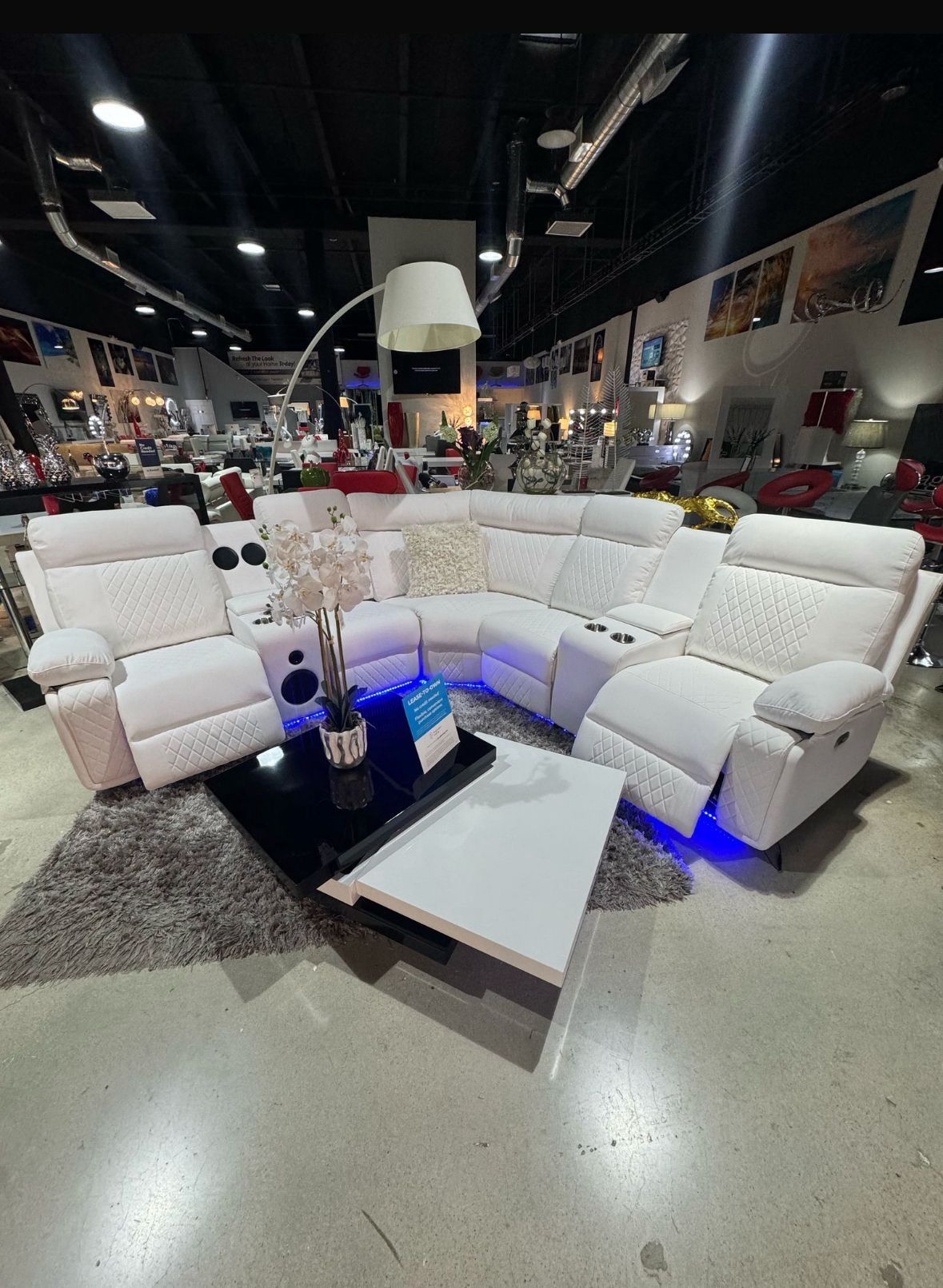Power Recliner Sofa 