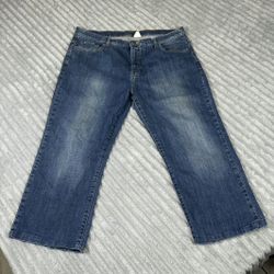 Pendleton men’s size 40 x 30 blue denim RN# 29685 please read 