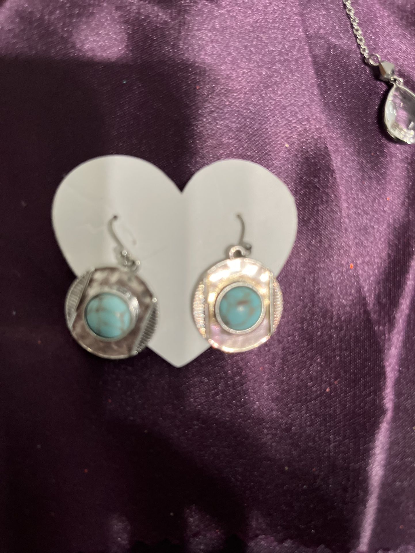 Silver& Turquoise Earring