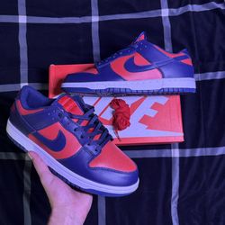 Nike dunk low Retro SE CO. JP University red Navy blue