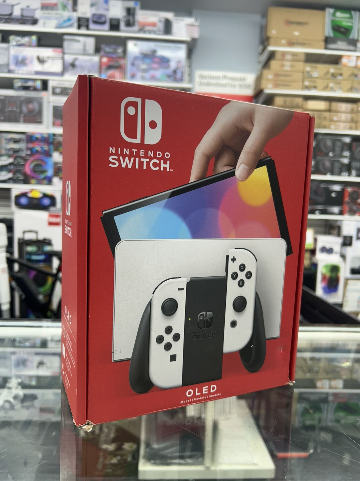 Nintendo Switch OLED Open Box.