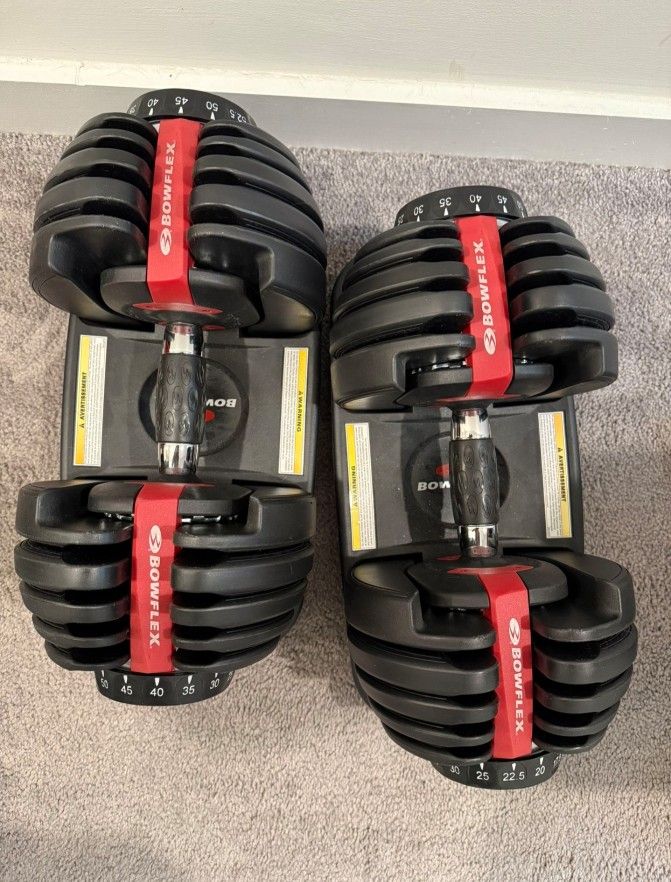 Bowflex Select-tec Dunbells