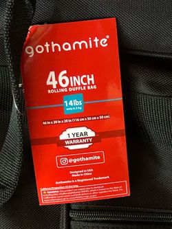Rolling Gothamite 46” Sport/Duffle Bag