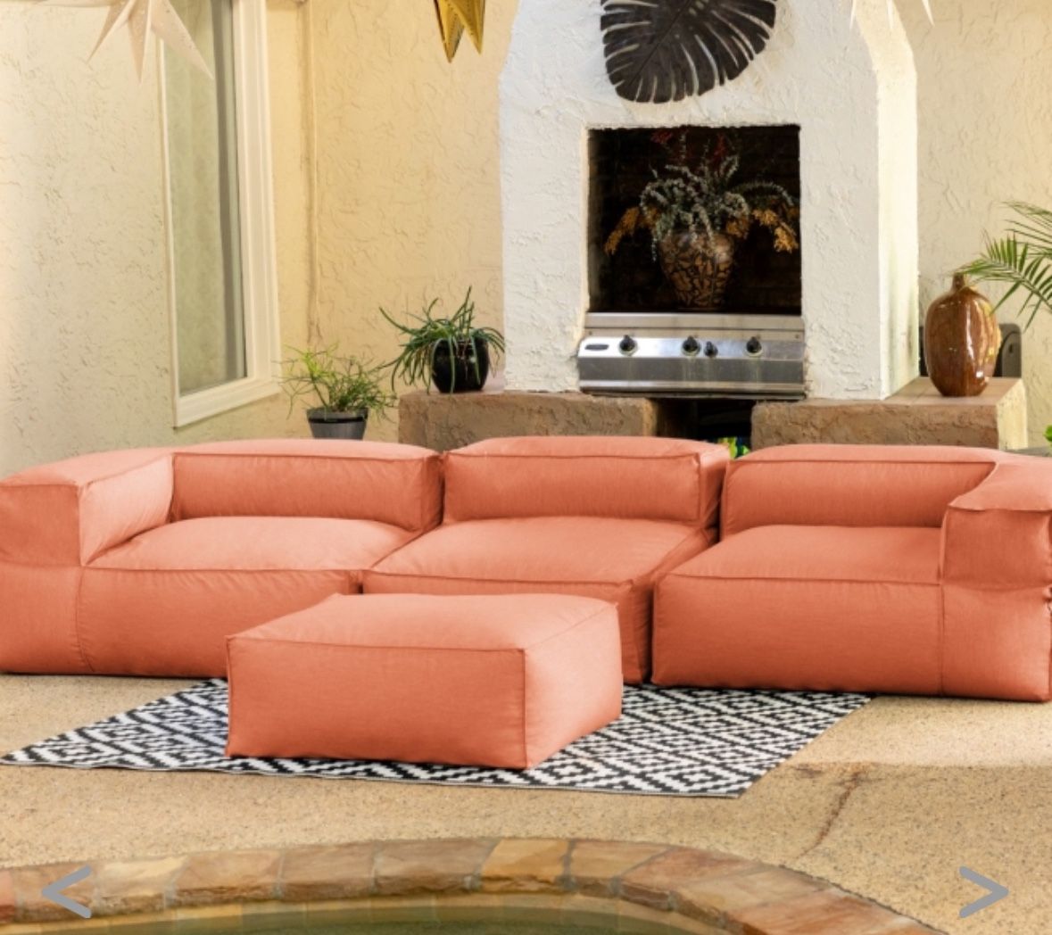 Outdoor/Indoor SUMBRELLA sectional