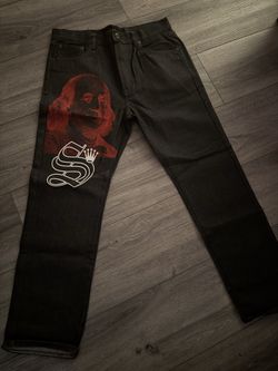 SDL red benji jeans