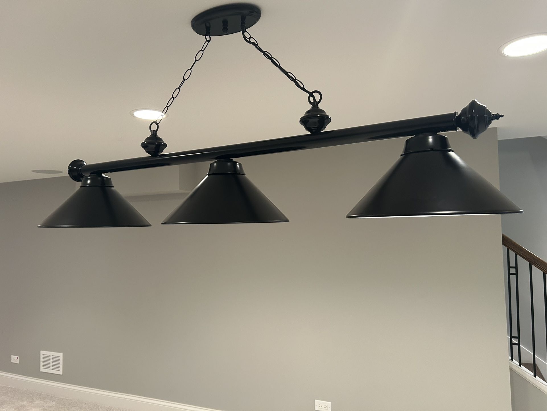 Light Fixture - Game Room