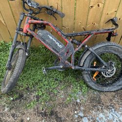 It’s a E-bike 