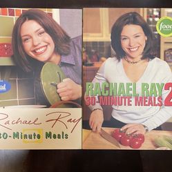 2 Rachel Ray 30-Minute Meals Cookbooks New