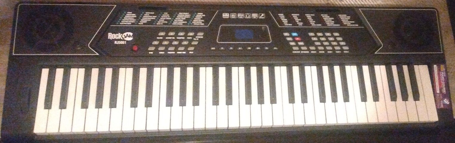 RockJam 61 Key Keyboard, Model RJ5061