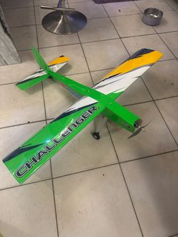 OMP Hobby Challenger 49” BNF – New, Never Flown – Power 10 / Hitec