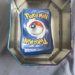 150 Pokémon Cards With Container