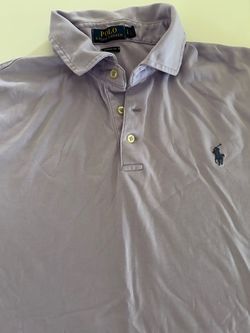 Ralph Lauren men’s polo shirt classic fit Large lavender