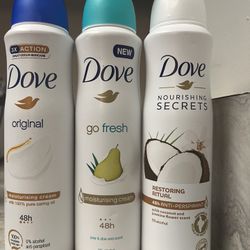 Dove Deodorant Spray