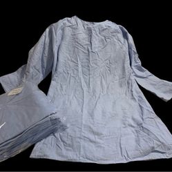 6pk Flannel Tie Patient Gowns Sleepwear