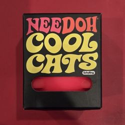 NeeDoh, COOL CATS, Pink, Rare, Brand New, Factory Sealed, In Hand