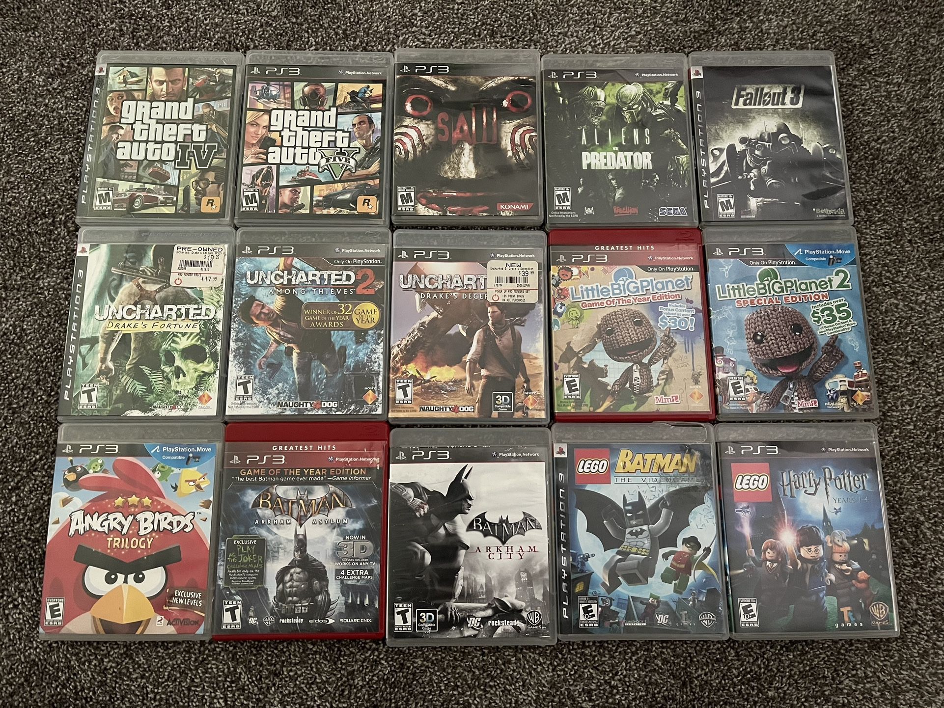 PS3 Games - Prices Vary
