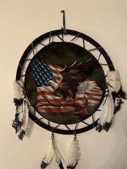 American Flag With Eagle