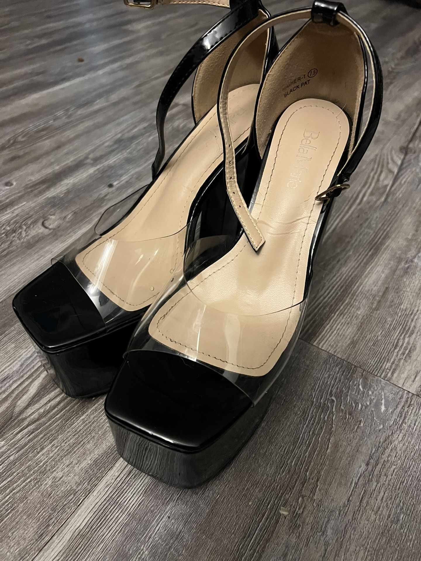 7” Pump Heels, Size 7 1/2 Women