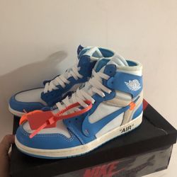 Off White Air Jordan 1 Unc