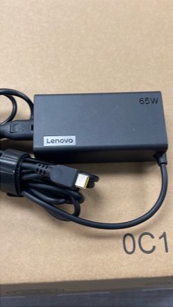 Lenovo 65W USB-C Charger for Laptop Tablet iPad iPhone Samsung Galaxy Fold