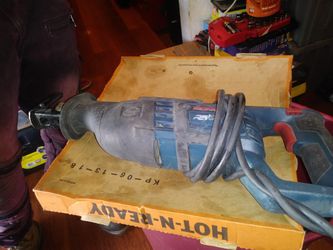 2 BOSCH SAWZALLS. BOTH WORK GREAT $50.00 EACH