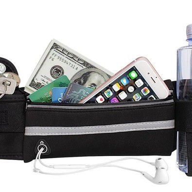 SPORT bags Fanny  Waist Pack Best Comfortable Running Belts That Fit All Phone and Waist Sizes for Running Travelling Money Belt