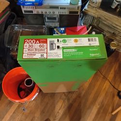 Square D 200A Indoor Main Breaker, 30 Spaces 60 Circuts