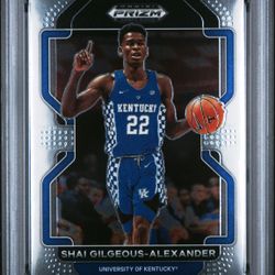 Shai Gilgeous-Alexander 2022 Prizm Draft Picks PSA 10 GEM MINT