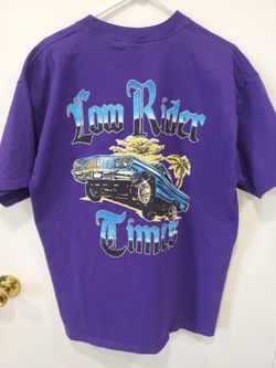 Vintage 90s Lowrider Times shirt XL $35