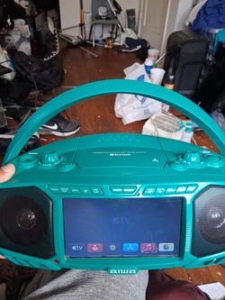 Aiwa multimedia boombox Bluetooth dvd hdmi input