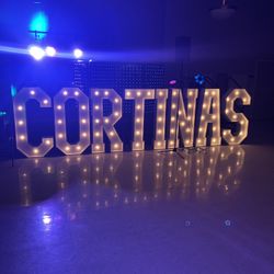Marquee Letters  4 Ft Tall