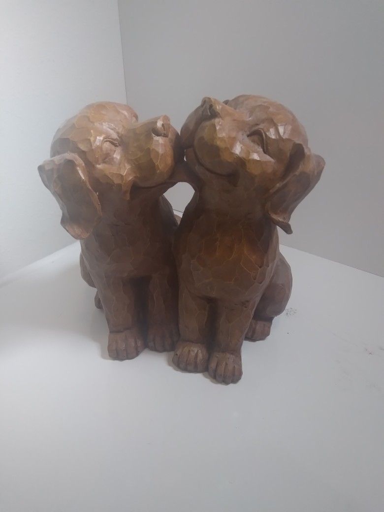 Dogs Decor Statue